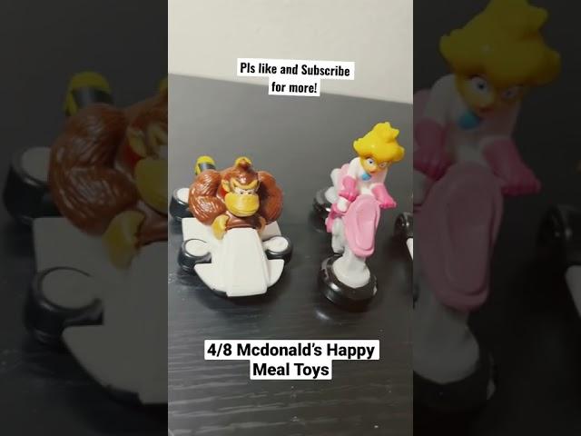 4/8 Mcdonald’s Happy Meal Toys - Mario Kart  #cars #shorts #mariokart #mcdohappymeal