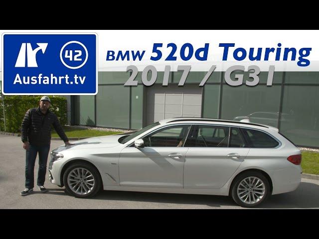 2017 BMW 520d Touring (G31) - Fahrbericht der Probefahrt, Test, Review