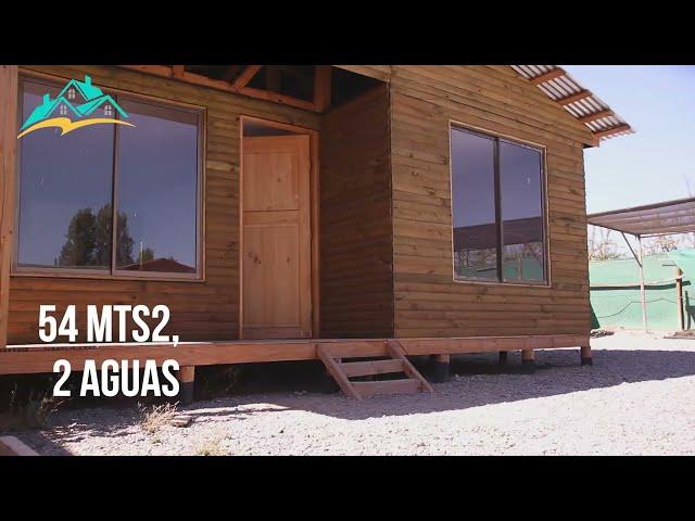 Casas Prefabricada 54 mts2 - 2 Aguas