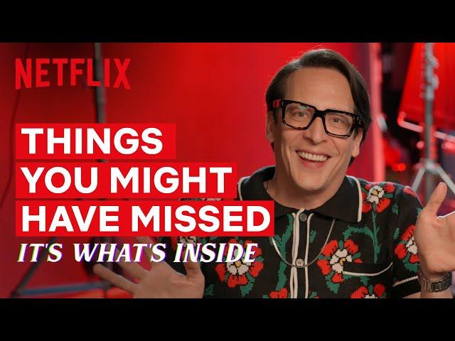 The Biggest Easter Eggs from It’s What’s Inside | Netflix