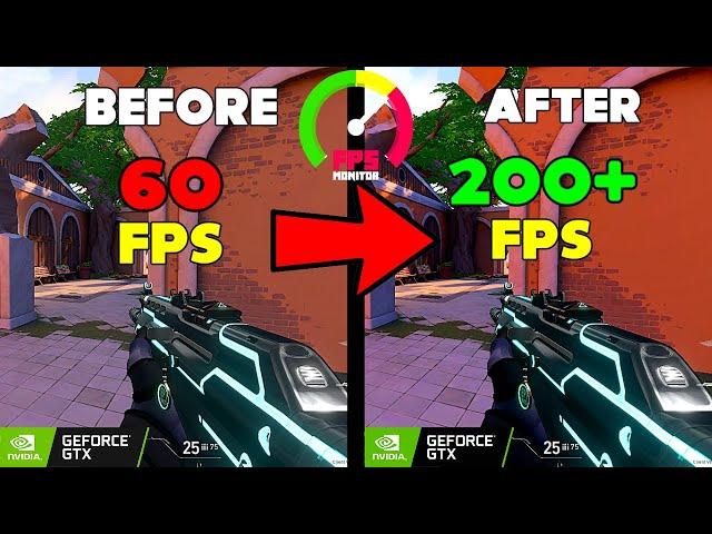 Best VALORANT Settings for HIGH FPS + VISIBILITY (BEST Competitive Settings) | NVIDIA GPUs