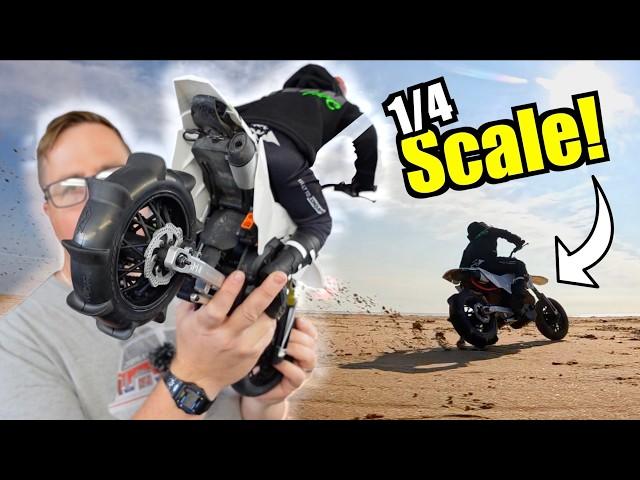 The World's BEST RC Motorbike on Sand!