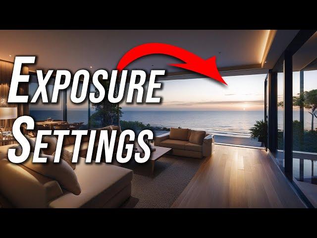 The BEST Exposure Settings for Real Estate Photography