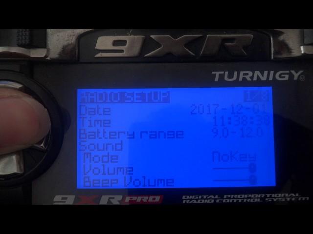 OpenTX on Turnigy 9XR-Pro