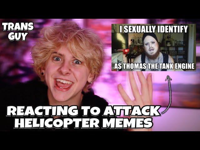 REACTING TO ATTACK HELICOPTER MEMES | NOAHFINNCE