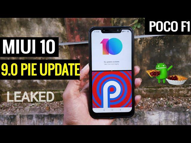 PocoPhone F1 - Android Pie Based MIUI 10