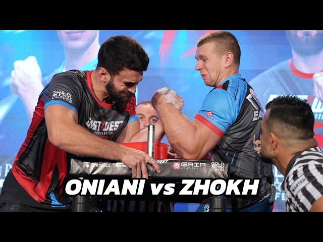 Oleg Zhokh vs Betkili Oniani - East vs West15 Left Arm 95kg World Title Match