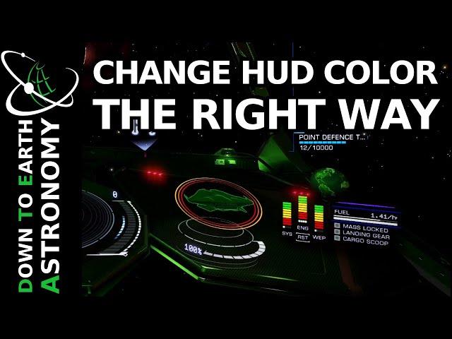 Change HUD Color The Right Way | Elite Dangerous