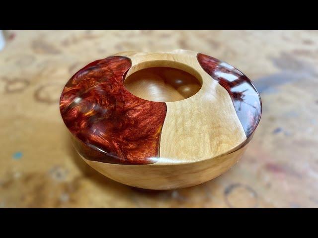 Turning Wood and Resin Into Art