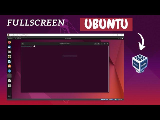 How to Make Ubuntu Full screen in VirtualBox | Easy Step-by-Step Guide #ubuntu #linux #opensource