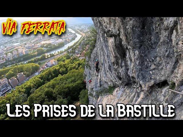 ‍️Vía Ferrata Les Prises de la Bastille  (K2/K5) Explicada paso a paso