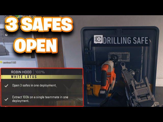 OPEN 3 SAFES in ONE DEPLOYMENT! EXTRACT 100K on ONE TEAMMATE in ONE DEPLOYMENT (DMZ SAFE LOCATION)