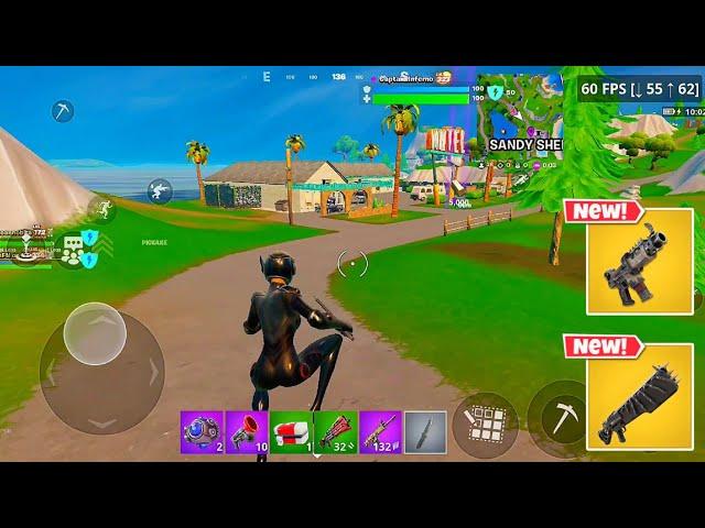 Samsung S23 Ultra 60 FPS Fortnite Mobile Gameplay *Fortnite Reload Wins in Squads OG Sweats lobby!*