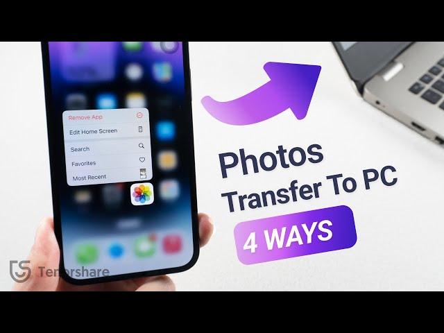 How to Transfer Photos from iPhone to PC? 4 Ways