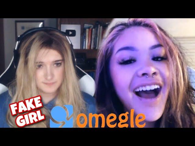 Fake Egirl trolls THIRSTY people on Omegle (Voice Trolling)