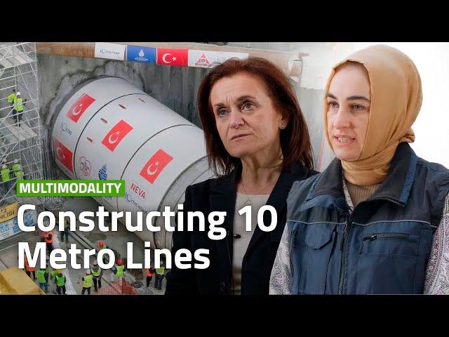 How is Istanbul building 10 metro lines at once? | With Railways Explained