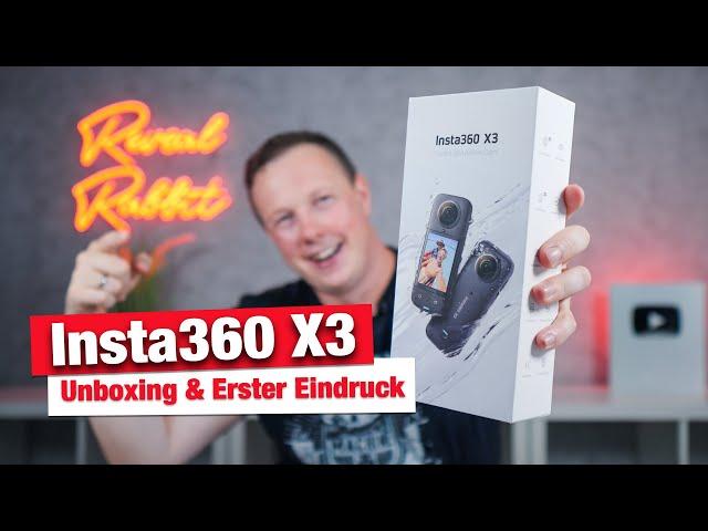 Insta360 X3 - Unboxing & Erster Eindruck