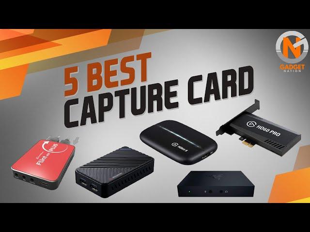 5 Best Capture Card 2020