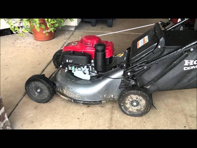 LAWNMOWER GOVERNOR ADJUSTMENT: Honda Lawn mower REVS UP TOO MUCH or NOT ENOUGH?