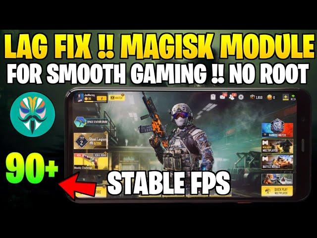 Magisk Module No Root || Unlock Smooth Performance For Gaming ( Without Root )