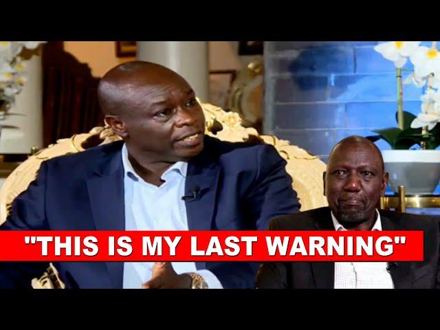 KIMEUMANA! Former DP Gachagua issues final warning to Ruto on a Live TV interview!