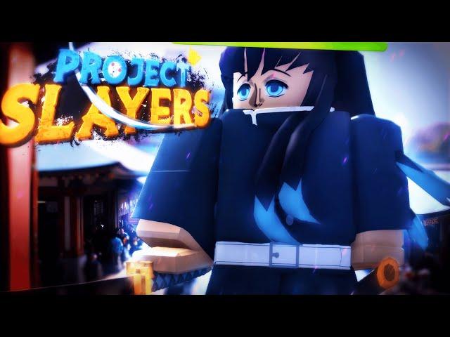 Becoming The Mist Hashira Tokito in Project Slayers... (Demon Slayer Roblox)