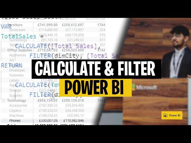 How to Use Calculate & Filter() in Power BI to Change Filter Context