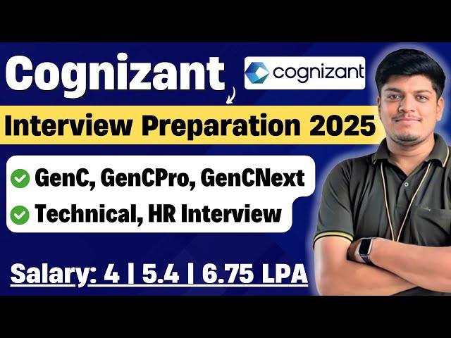 Cognizant Interview Questions | GenC, GenCPro, GenCNext | Cognizant GenC Interview Questions 2024