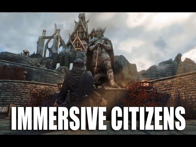 Immersive Citizens AI Overhaul - Skyrim Mods Watch