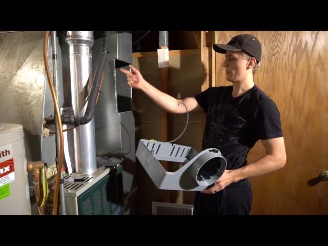 Aprilaire 600M Humidifier Installation Walkthrough