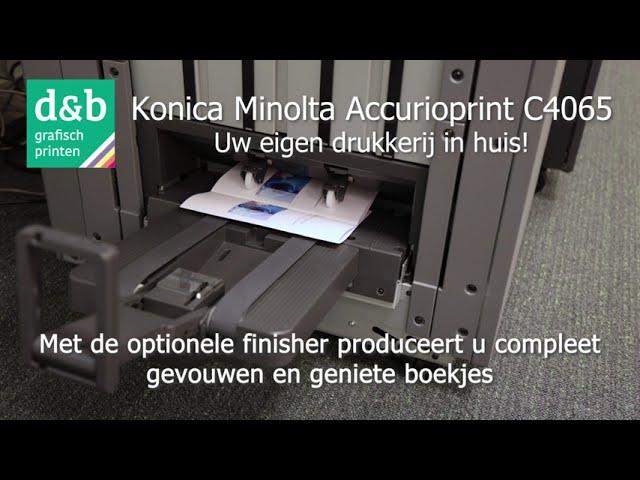 Konica Minolta Accurioprint C4065 - d&b grafisch printen