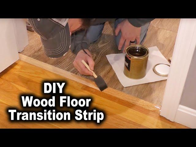 How to Make Your Own Wood Floor Transition Strips