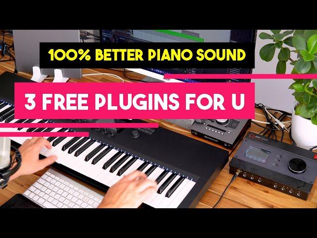 How to Get a Great Piano Sound (3 FREE Plugins!)