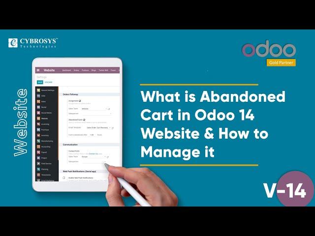 What is Abandoned Cart in Odoo 14 Website? | How to manage it?