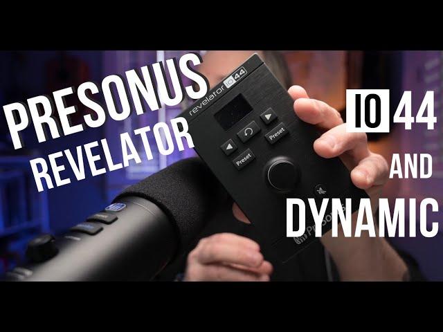 Powerful Home Recording with Presonus Revelator Dynamic and IO44