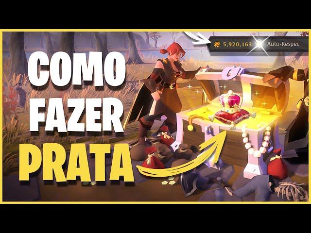 O melhor lugar para UPAR e fazer PRATA SOLO - Albion Online 2024