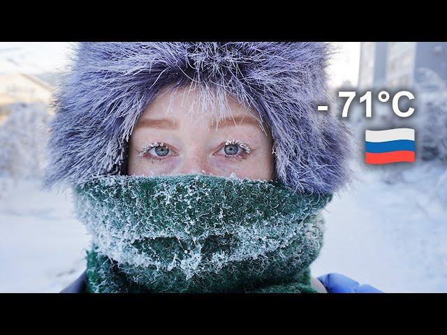 COLDEST PLACE on Earth (-71°C, -96°F) Why people live here? | Oymyakon, Russia