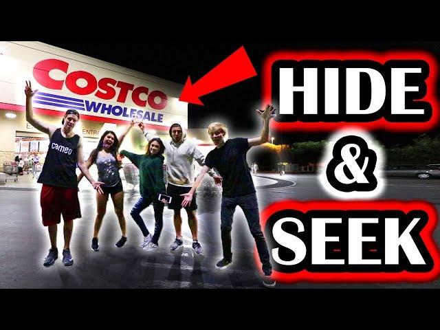 HIDE AND SEEK IN COSTCO | Sam Golbach