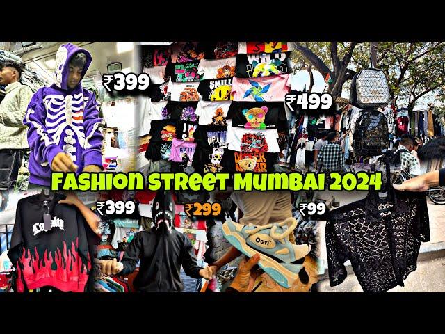 Fashion Street Mumbai 2024 | Itna Sasta Market | H&M ZARA T-Shirt ₹199 | Churchgate Market