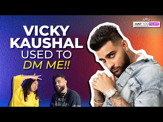 Karan Aujla on Vicky Kaushal, Divine & Badshah | Tauba Tauba | Just Too Filmy