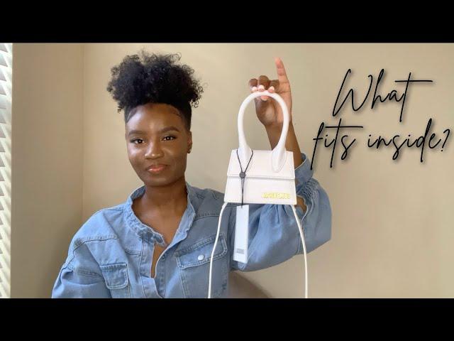 WHAT FITS INSIDE MY JACQUEMUS LE CHIQUITO HANDBAG | Klarke White