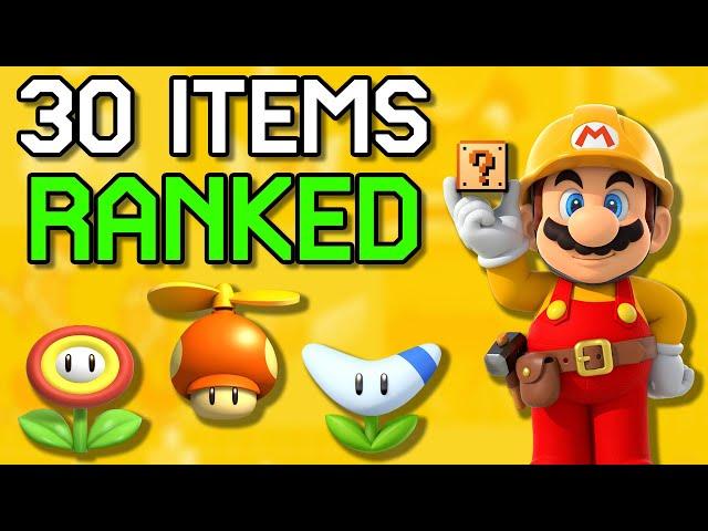 Ranking ALL 30 Items & Power-Ups In Super Mario Maker 2