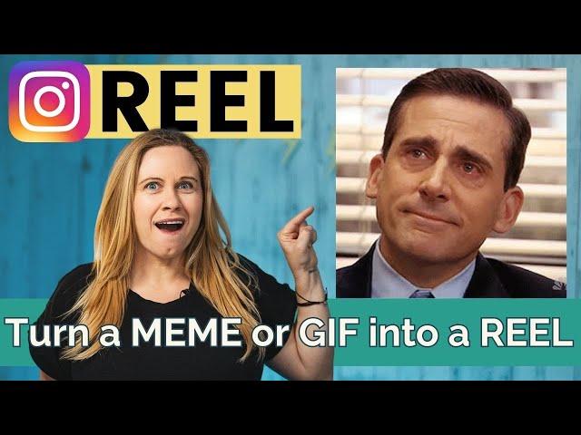 How to Make Instagram Reels Using GIFs and MEMES | Canva Tutorial