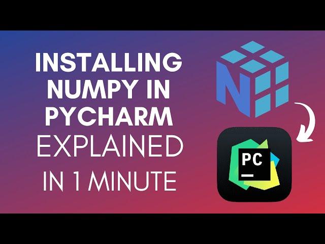 How To Install NumPy In PyCharm (2025)