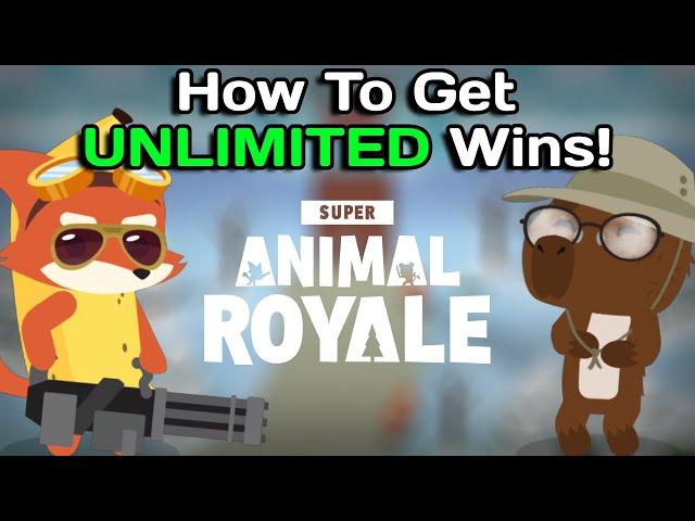 HOW YOU CAN WIN EVERY GAME IN SUPER ANIMAL ROYALE 