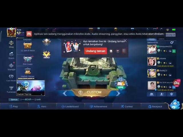 [Live] Yuk nimbrung RANK  GIVEAWAY ketika sudah 300 subscriber !!!