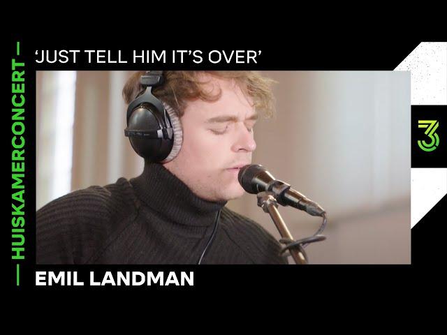 Emil Landman live in de Singelkerk met 'Just Tell Him It's Over' | 3FM Huiskamerconcert | NPO 3FM