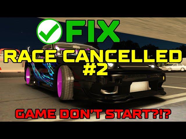 FIX Race Cancelled #2 | Game Don't Start? Game Crash | Assetto Corsa