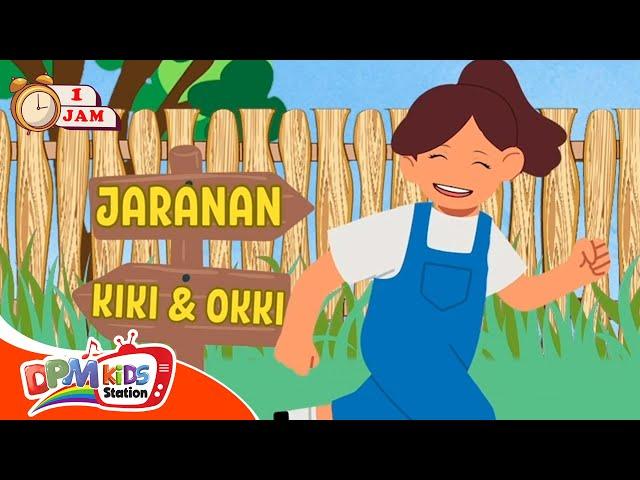 ANIMASI 1 JAM KIKI & OKKY LUKMAN - JARANAN | LAGU ANAK INDONESIA