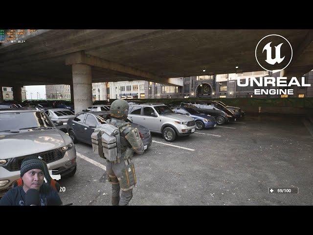 Unreal Engine 5.1 Matrix Demo with High Quality Reflections